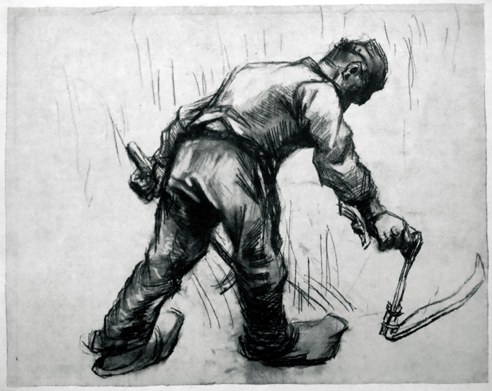  文森特·威廉·梵高  Vincent Willen Van Gogh —— 素描线稿 (17)